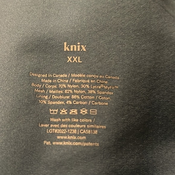 KNIX HIGH RISE STASH & GO LEGGINGS GALACTICAL - XXL - Picture 7 of 8